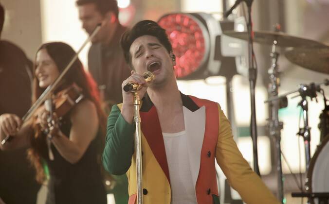 Panic! at the Disco live at NBC Todays Citi Summer Concert Series in New York