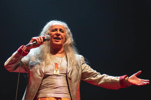 Maria Bethania Concert in Sao Paulo