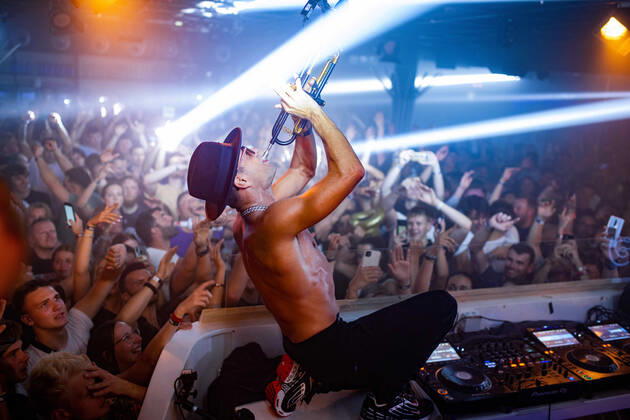 Timmy Trumpet concert in Palma