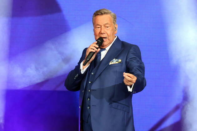 Roland Kaiser concert in Erfurt