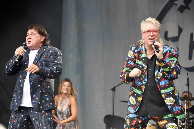 SchlagerOlymp at the lido Lübars in Berlin, Olaf and Hans Concert