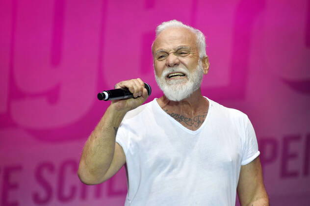 SchlagerOlymp at the lido Lübars in Berlin, Nino de Angelo concert