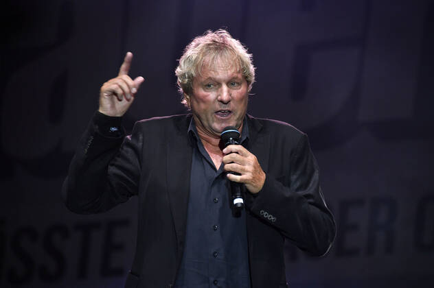 SchlagerOlymp at the lido Lübars in Berlin, Bernhard Brink concert