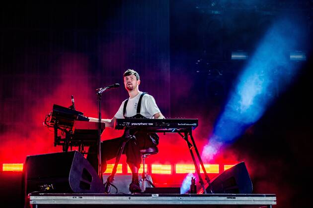 Lowlands Festival in Biddinghuizen, James Blake Concert