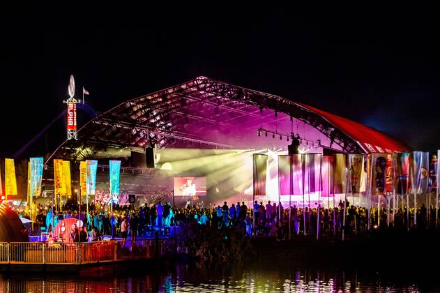 Lowlands Festival in Biddinghuizen, Stromae Concert