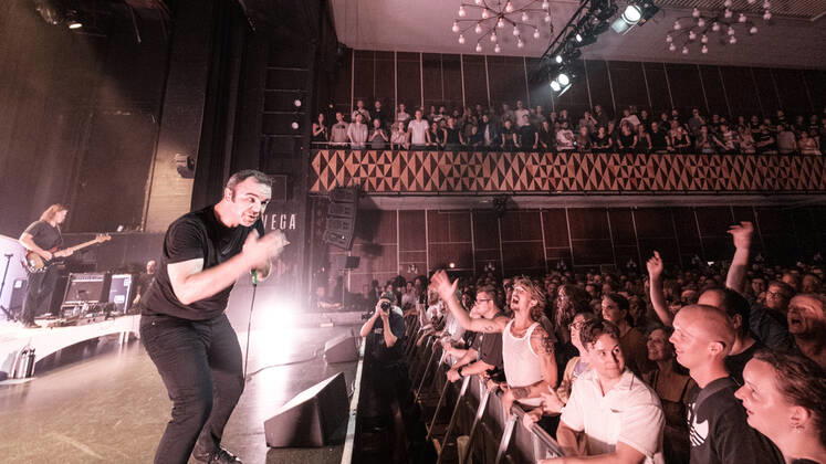 Future Islands Concert in Copenhagen