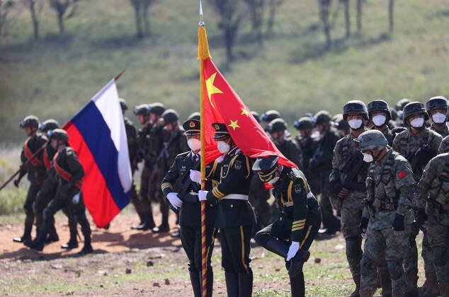 Russland, Militärmanöver Wostok 2022