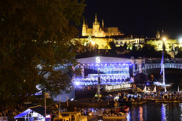 Czech Republic, Openair Concert for Europe by the Czech Philharmonic Orchestra in Prague