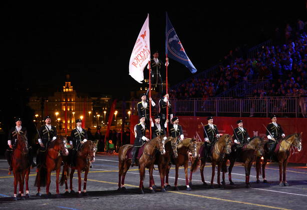 Russia, Military Music Festival in Moscow