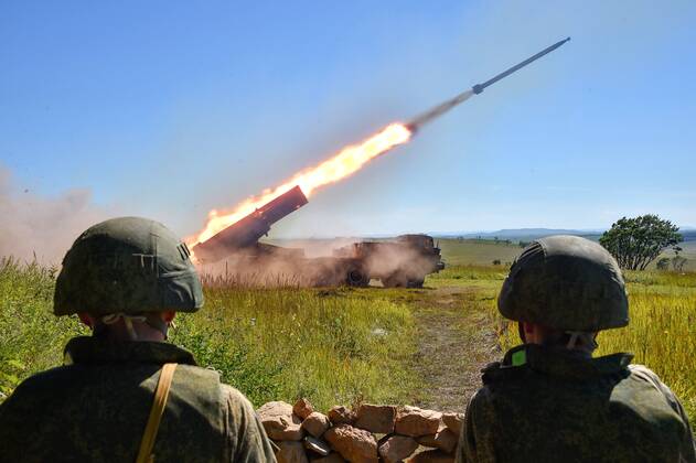 Russland, Militärmanöver Wostok 2022