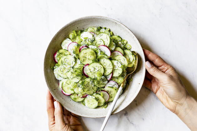 IMAGO Creative, Food, Cucumber salad