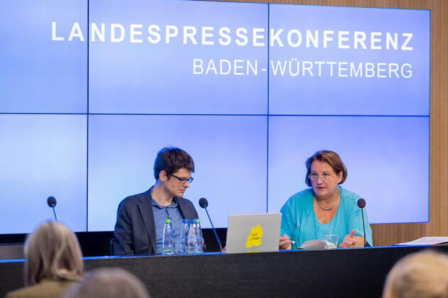 Baden-Württemberg, Landespressekonferenz zum Schuljahr 2022 23 in Stuttgart