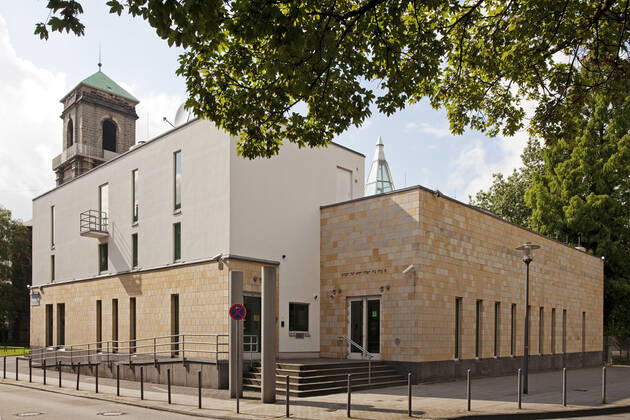 NRW, Brandanschlag auf Synagoge in Wuppertal - Archivbild