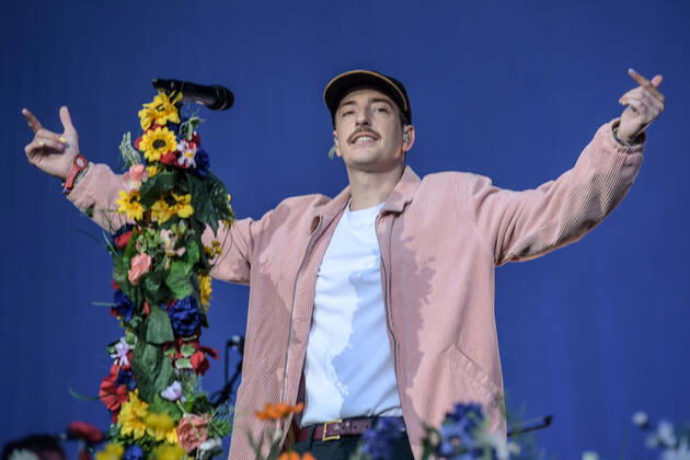 Lollapalooza Festival in Berlin, Casper Concert