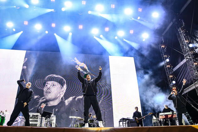 Lollapalooza Festival in Berlin, Die Fantastischen Vier Concert