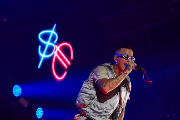 Sfera Ebbasta concert in Eboli