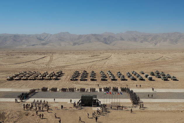 Tadschikistan, CSTO-Militärübung Rubezh 2022