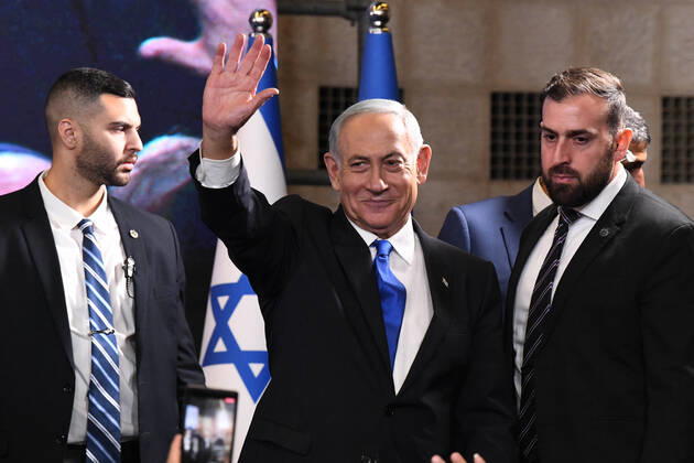 Israel, Benjamin Netanyahu forms right-wing religious government coalition, archive images