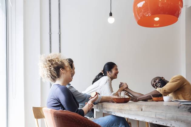 IMAGO Creative, Business - Lunch in the office