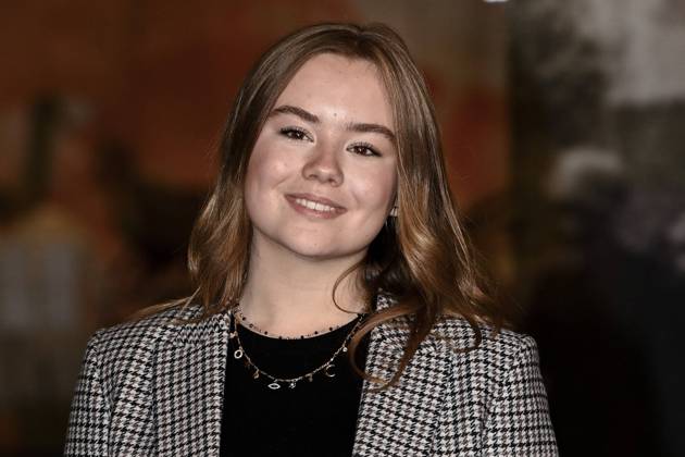 Princess Ariane visits college in Duino-Aurisina in Italy