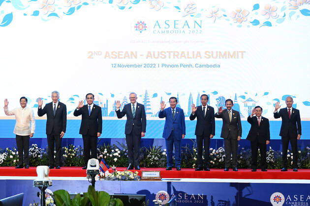 ASEAN-Gipfel Cambodia 2022 in Phnom Penh