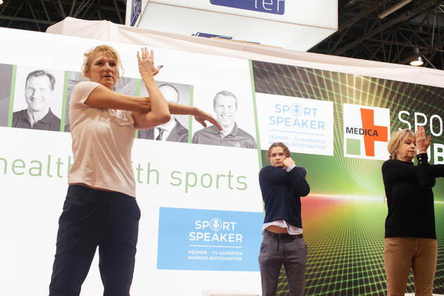 NRW, Messe MEDICA 2022 in Düsseldorf
