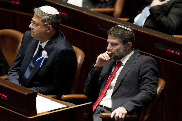 Israel sanctions, Netherlands bans ministers Ben-Gvir and Smotrich from entering the country, Archive