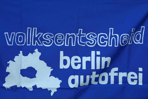 Citizens initiative Berlin car-free, archive pictures