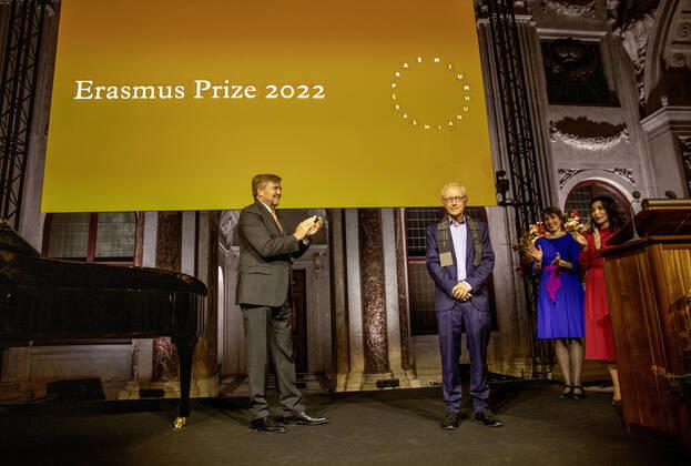 Erasmus Preisverleihung im Königspalast Amsterdam