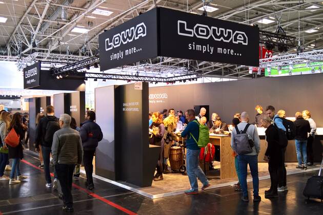 Trade fair for sporting goods and sports fashion ISPO in Munich