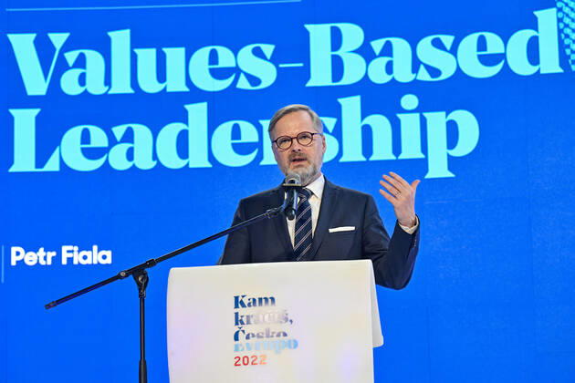 Tschechien, Quo Vadis Czechia Europe 2022 Pressekonferenz in Prag