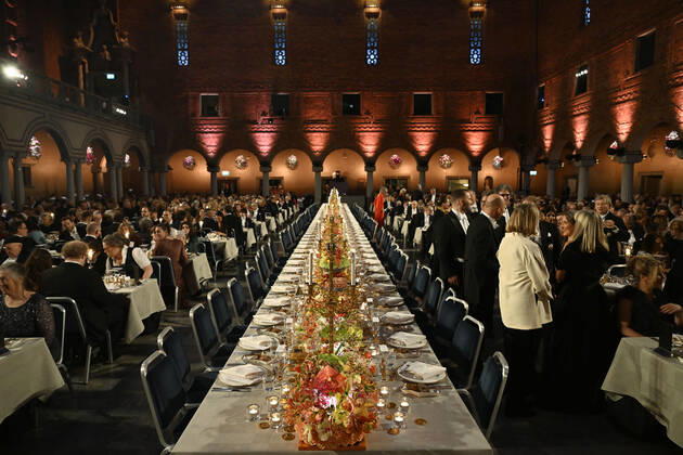 Nobelpreisverleihung, Bankett in Stockholm