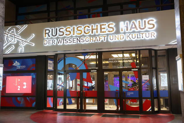 Berlin, federal government pays 70,000 euros a year in property tax for the Russian House - Archive photos