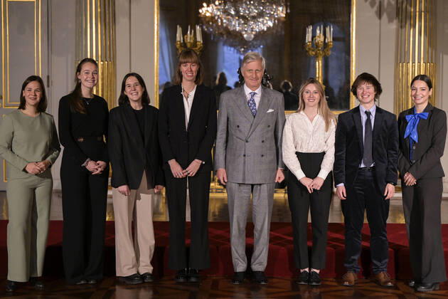 König Philippe von Belgien bei Belgodyssee-Preisverleihung in Brüssel