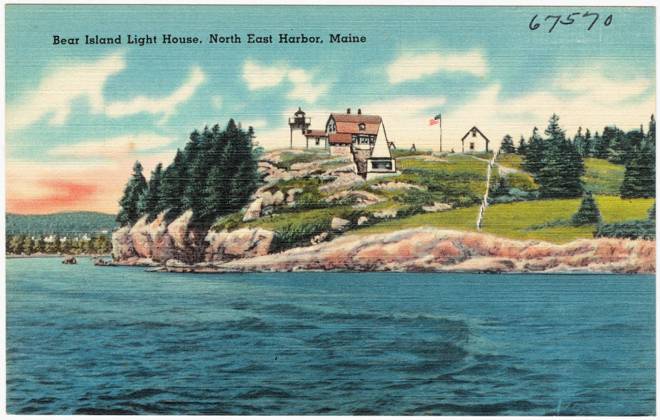 IMAGO Archive, Postcards, USA, Coastal towns in Maine