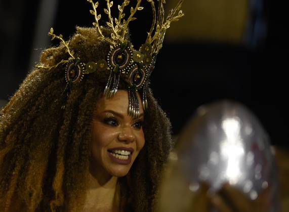 Brazil, rehearsals of the samba schools for the carnival in Rio de Janeiro