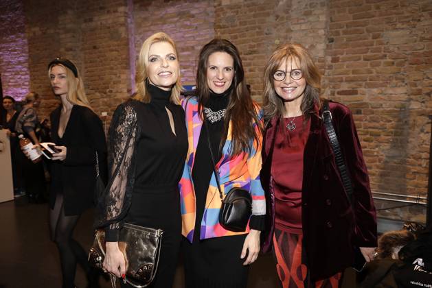 Berlin Fashion Week, guests at the Marcel Ostertag fashion show