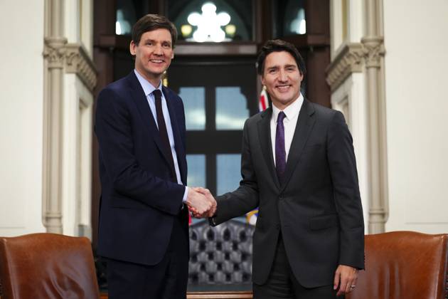 Canada, Justin Trudeau meets David Eby in Ottawa
