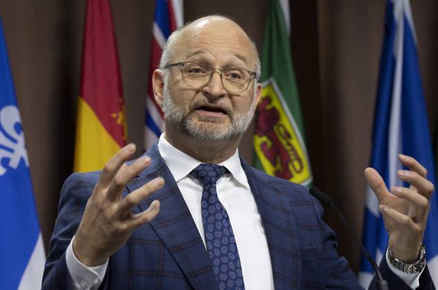 Canada, David Lametti Press conference in Ottawa