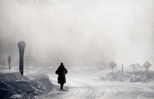 Canada, Icy temperatures in Montreal