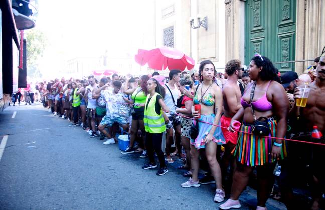 Brazil, Street Carnival Carnival Blocks in Rio de Janeiro