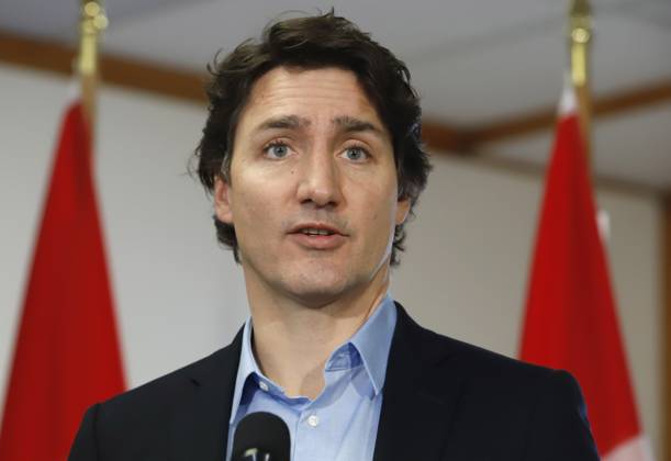 Canada, Justin Trudeau Press Conference in Ottawa