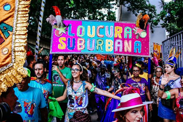 Brazil, Street Carnival in Rio de Janeiro