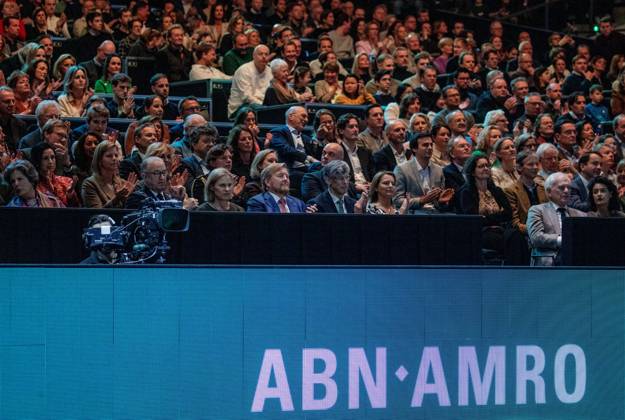 König Willem-Alexander besucht Tennis ATP-Turnier Finale in Rotterdam