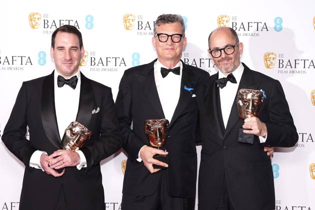 BAFTA Film Awards in London, winner Edward Berger