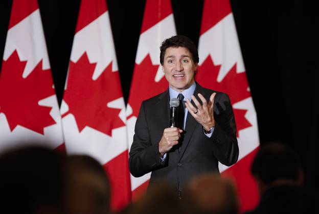 Canada, Justin Trudeau attends Liberal party meeting in Winnipeg