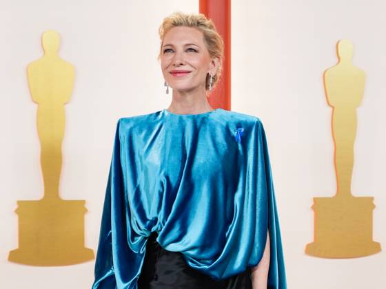 95th OSCARS Academy Awards, blue ribbons as a sign of solidarity