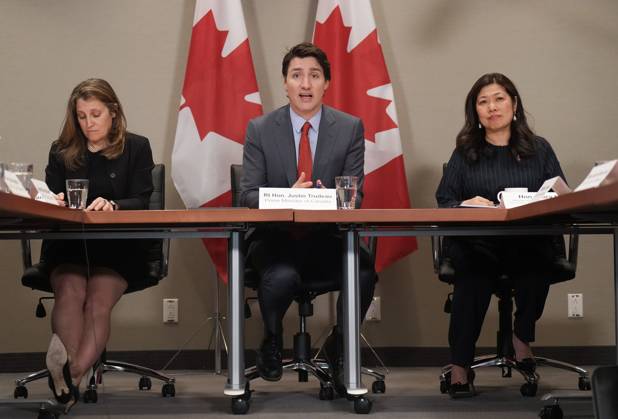Canada, Justin Trudeau attends Nafta meeting in Toronto
