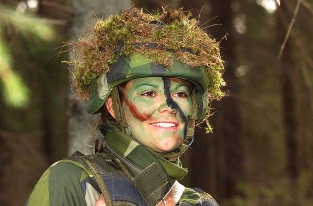 Crown Princess Victoria of Sweden begins officer training in autumn - Archive pictures