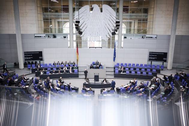 Berlin, Plenary Session in the Bundestag